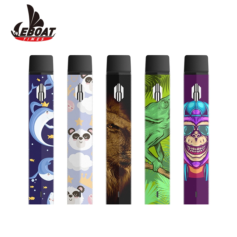 Smoke Vape 1ml Custom Brand Empty Vape Disposable for CB-D Th-C Oil