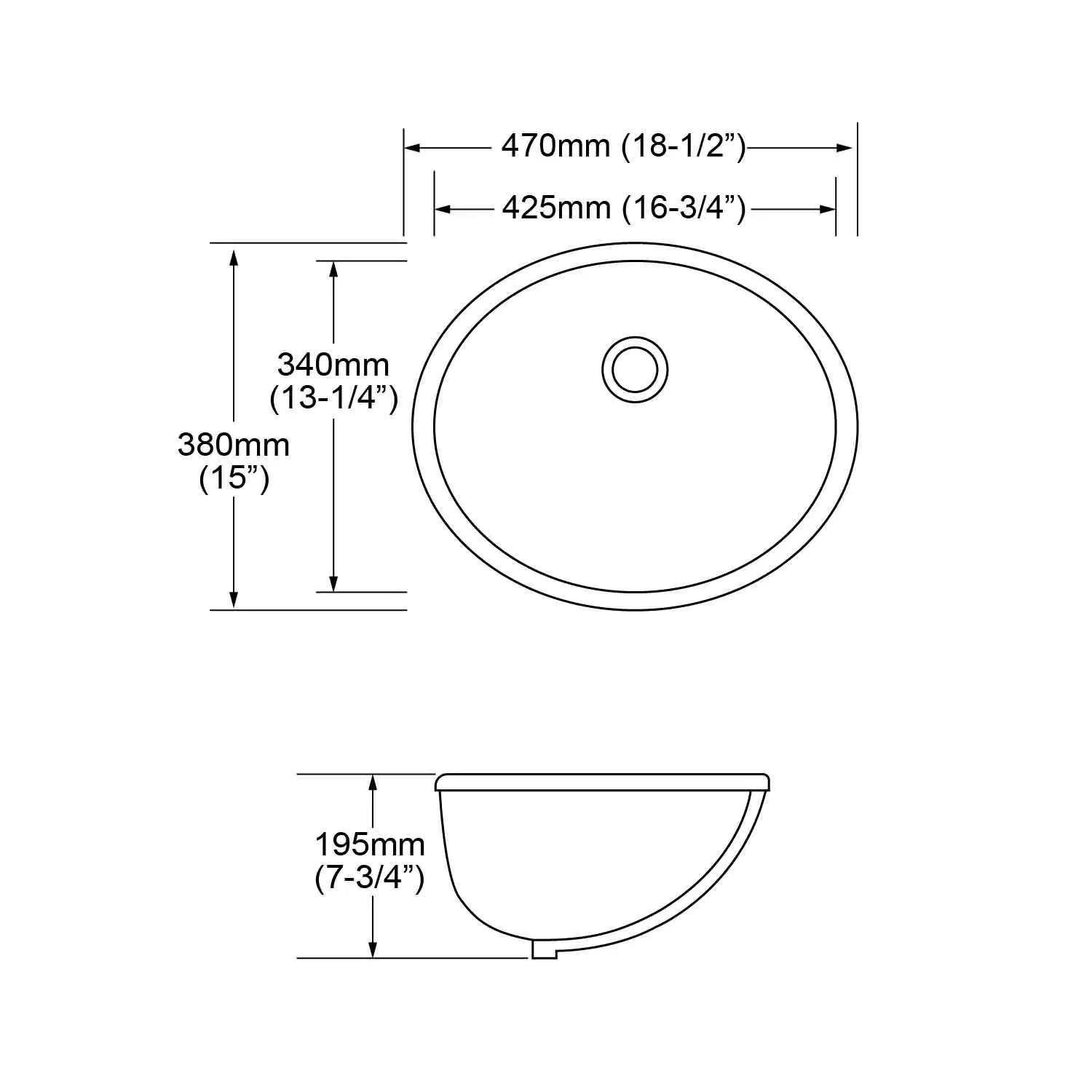 Bathroom Cupc Certified Ceramic Porcelain Glassy White Sanitary Ware Lavatory Vanity Hot Sale Kitchen Handmade Undermount Washing Furniture with Overflow