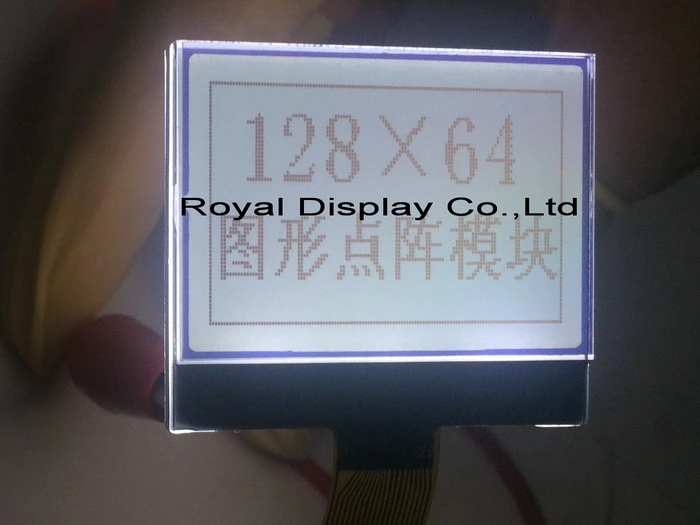 Cog 128*64 Dots LCM Display LCD Module for Industrial Controller