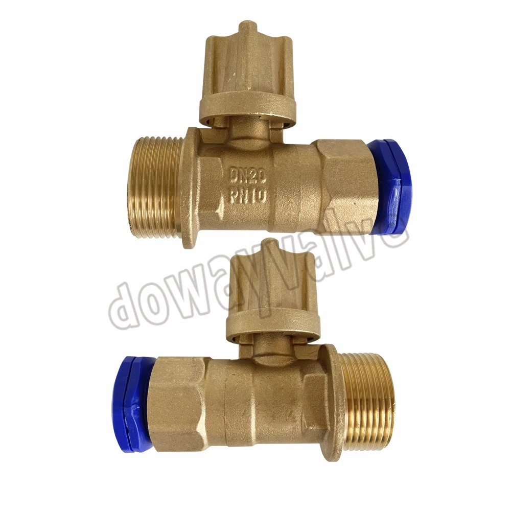 Original Factory Cw617n Brass Connection Ball Valve PE Compression End