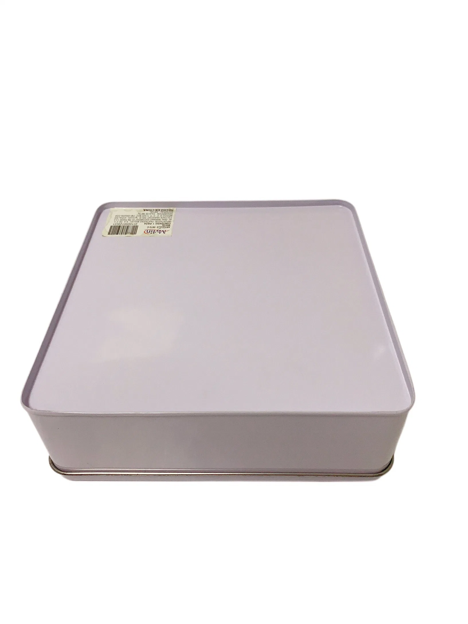 Rectangle Tin Box with Clear Pet Window Tin Metal Tin Can Gift Packaging Tin Box