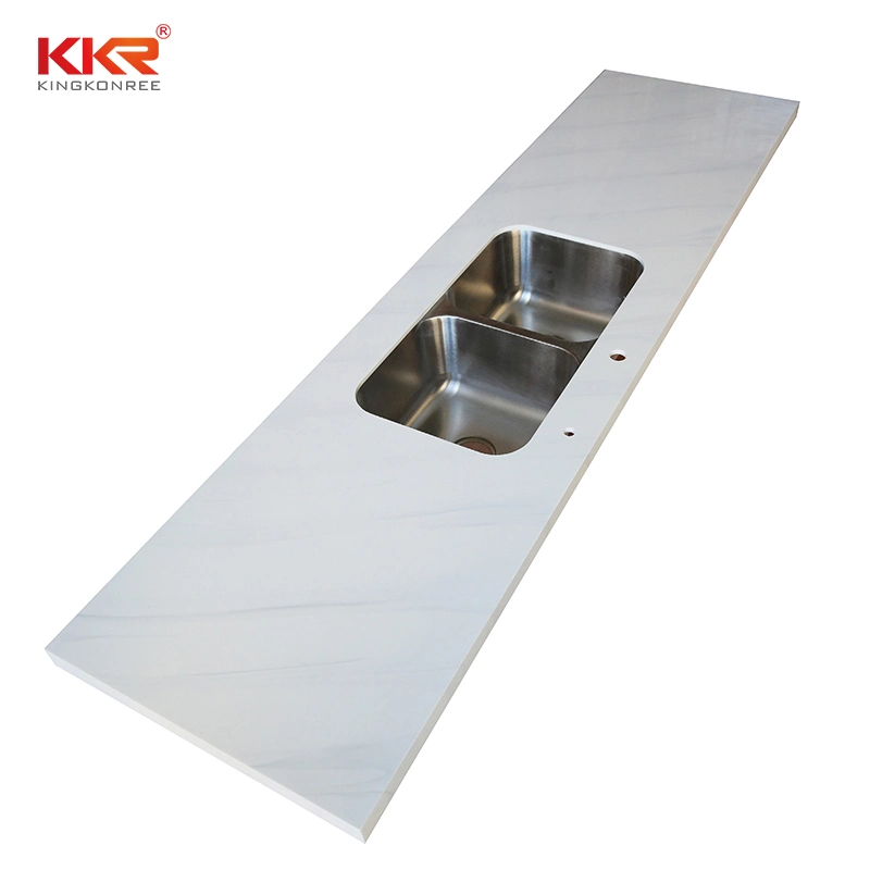 Kingkonree Artificial Stone Custom Size Kitchen Bench Top