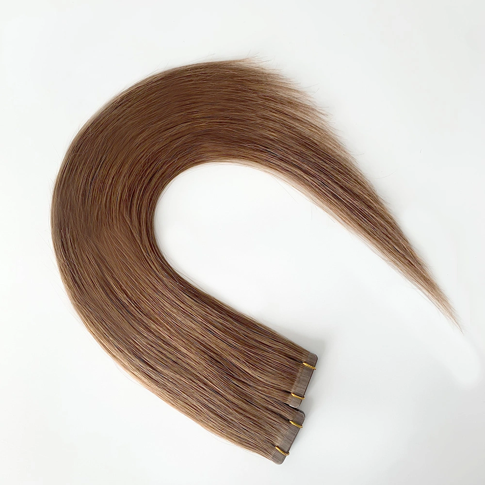 Remy European Human Hair Sticker T-Tone Color Tape in Hair Extension