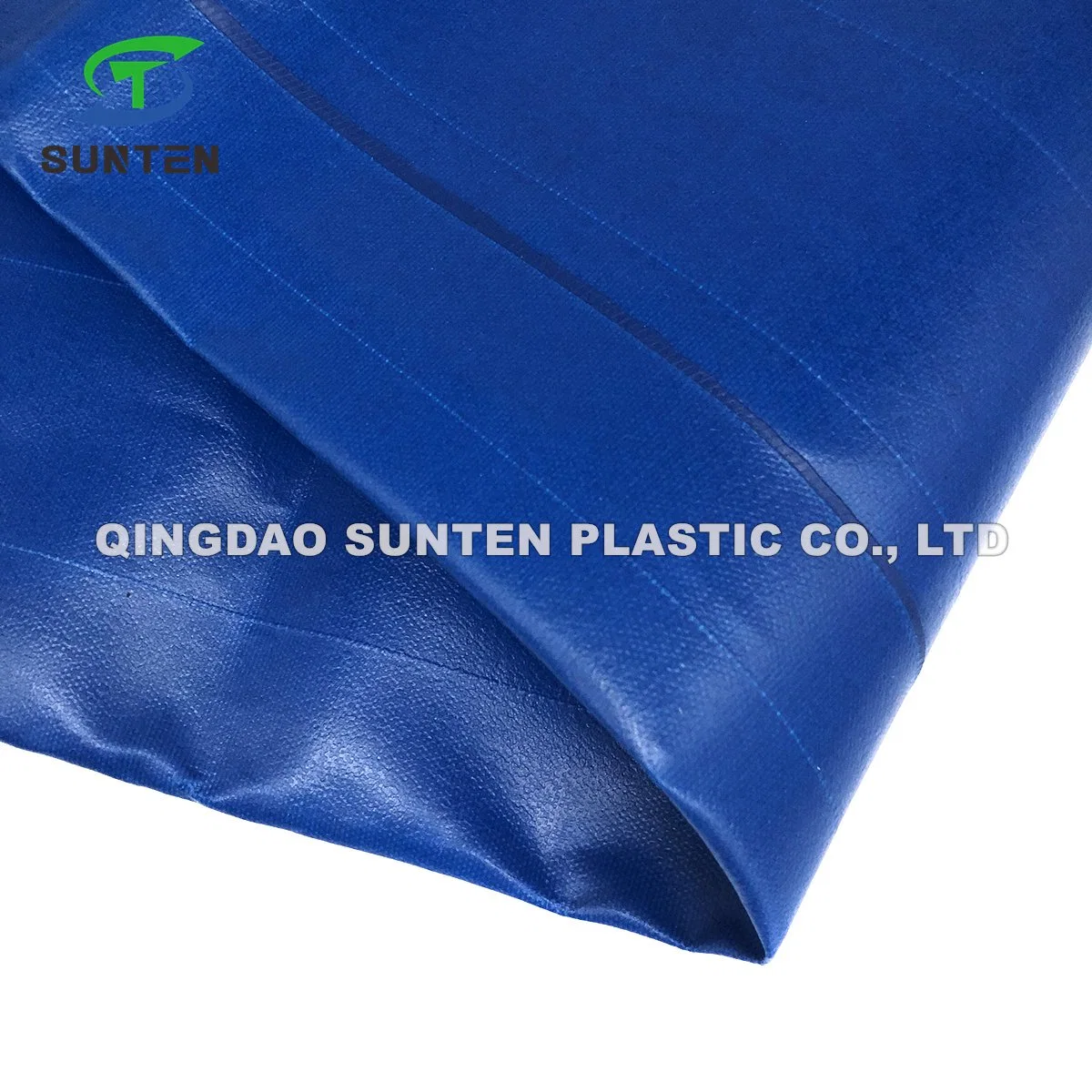 300g-1500g Blue PVC Coated Tarpaulin Canvas Fabric