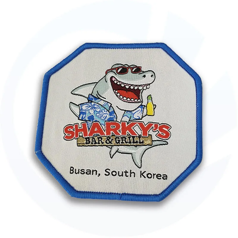 Manufacturer Wholesale/Supplier Officer Shoulder Patch Embroidery Security Guard Patch