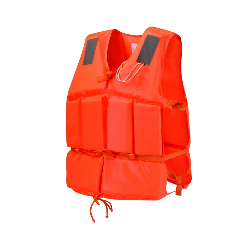 Fábrica de suministro de espuma barata Orange Work Life Jacket