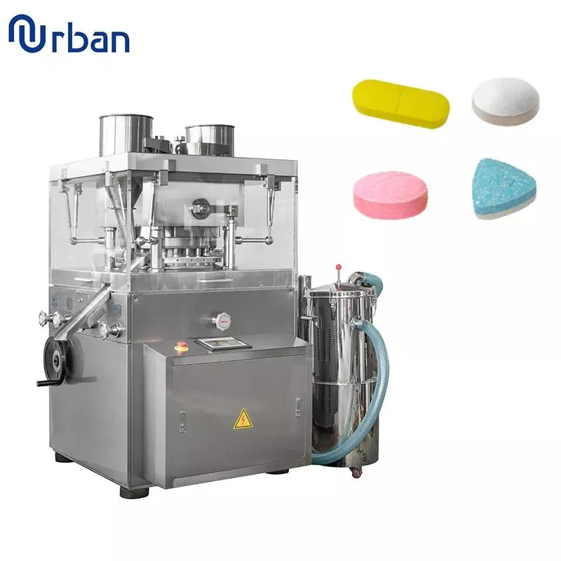 Tablet Making Machine Milk Salt Flakes Effervescent Tablets Dishwashing Blocksrotary Tablet Press