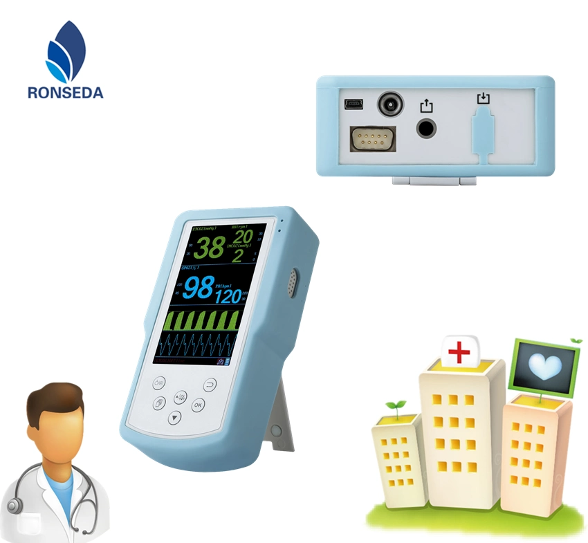 Des appareils médicaux Etco2 du moniteur pour la détection d'équipement de la clinique