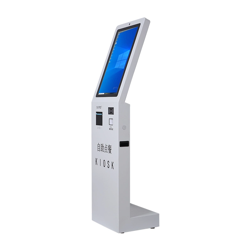 24 Inch Self Service Information POS Ordering Queuing up Kiosk Terminal