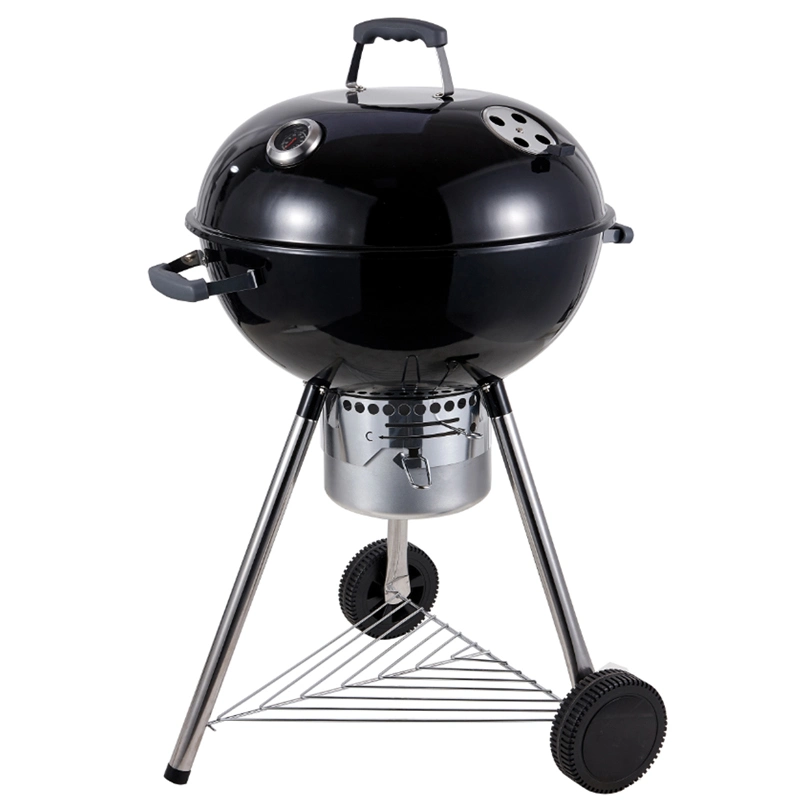 Sam's Club 22 Zoll Porzellan emailliert Holzkohle BBQ Grills Kochen Holzkohlegrill-Trolley