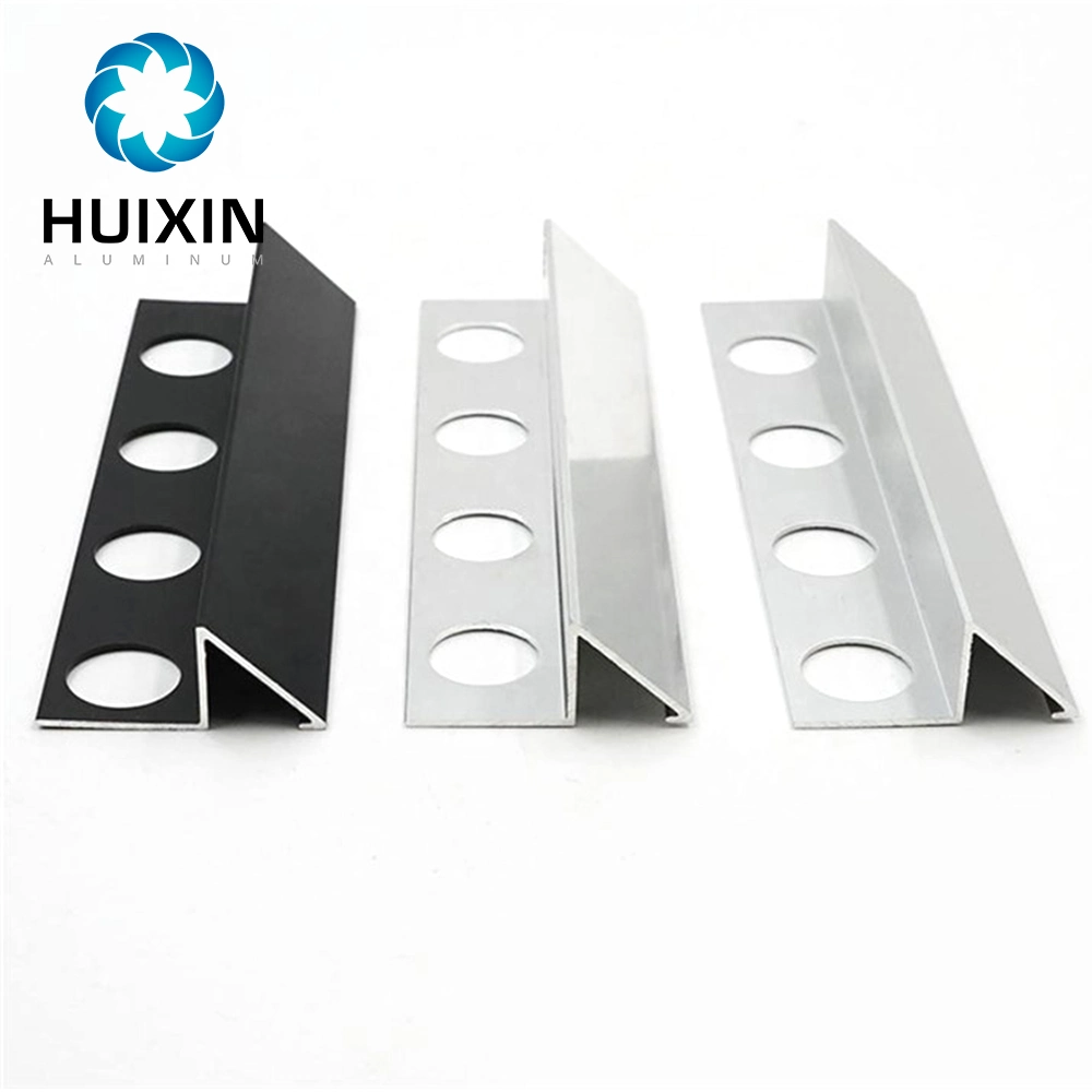 Gold Anodized Aluminum Corner Trim Profile Manufacturer Aluminium Stair Nosing