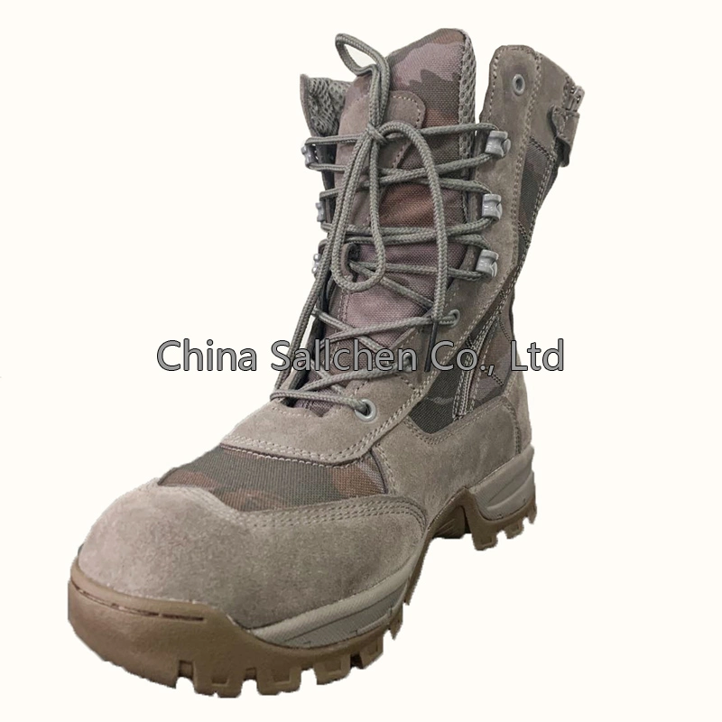 High Quality Waterproof Durable Outdoor High-Top Military Style Boots