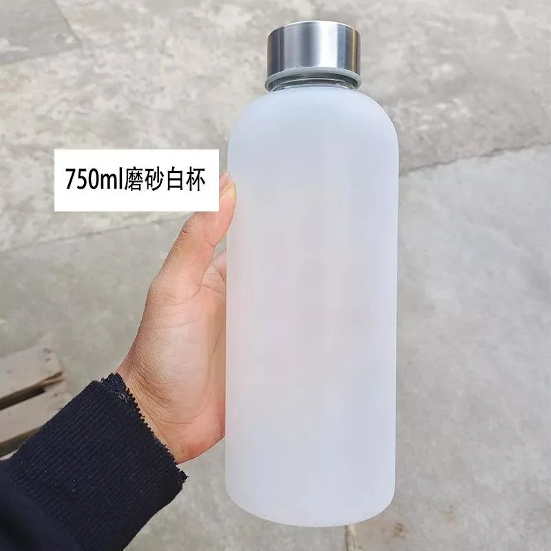 Xuzhou Wholesale/Supplier Amazon Top Sell Water Cycling Bike Custom Glass Water Bottle with Time Marker Measures Labels One Gallon Water Jug with Time