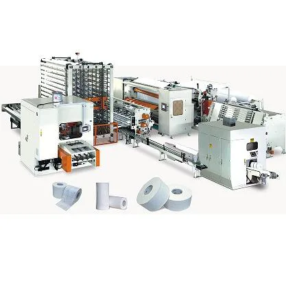 Manufacture Price Toilet Roll Tissue Paper Kitchen Towel Rewinding Cutting Packing Making Machine