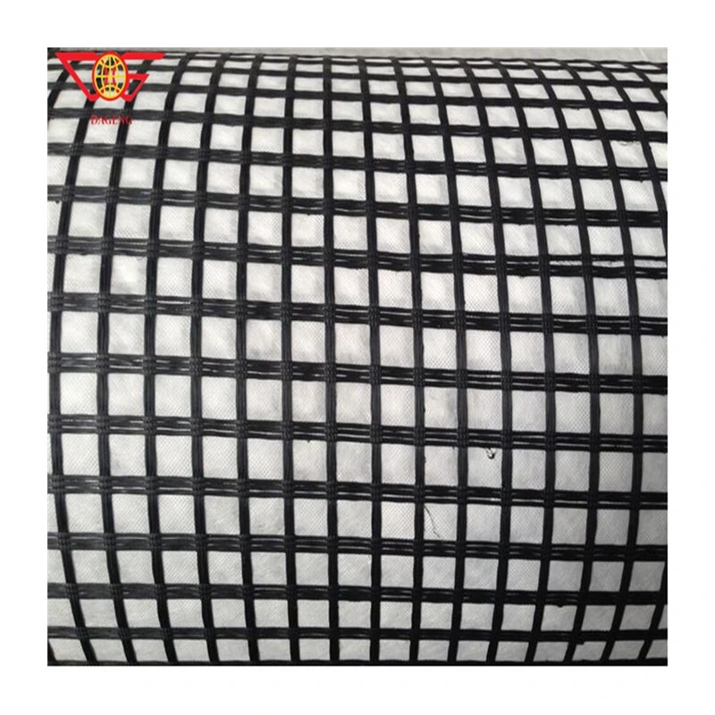 مركب من البلاستيك Geogrid Fiberglass Grid PP ثنائي المحور Geogrid مع جيوتيكستيل غير منسوجة لجيوجريدز للبيع الجيد