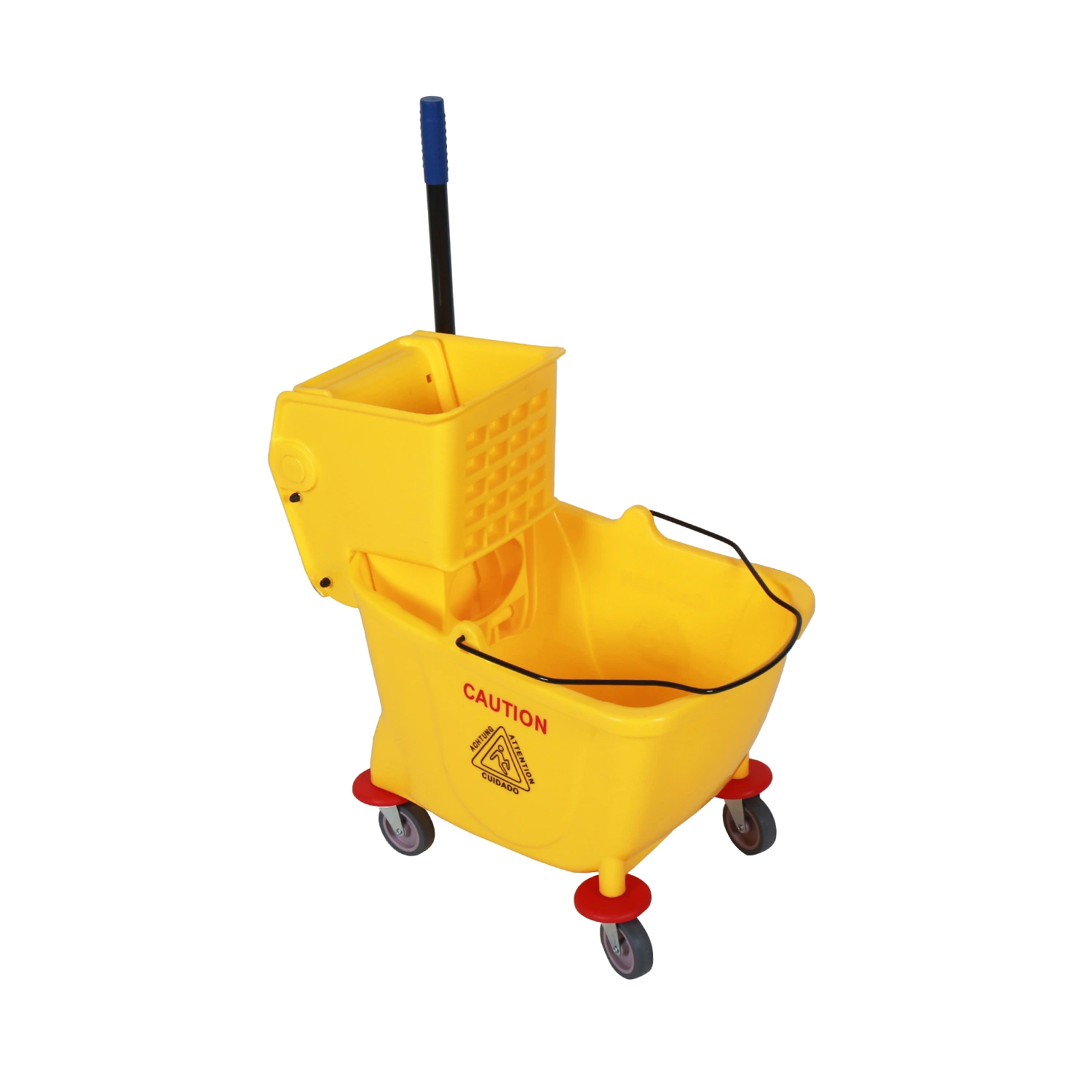 24L Nuevo estilo cucharón MOP profesional Wringer Trolley Limpieza sin manos