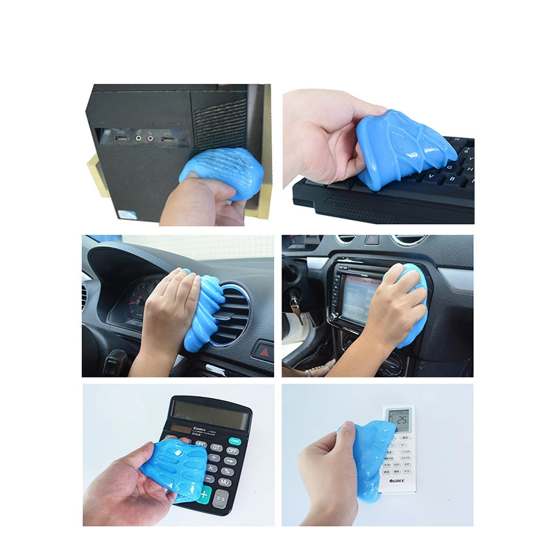 Soft Sticky Dust Dirt Remove Cleaning Gel for Car Computer Keyboard Dust Calculator Keys