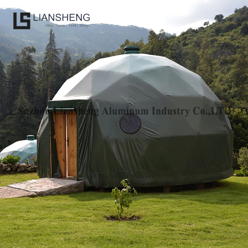 6 Diameter Events Luxury Hotel Transparent Dome Tent for Camping