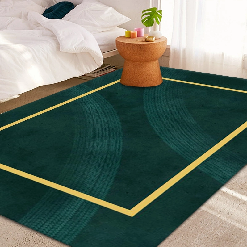 Modern Luxury Decorative Big Center Large Soft Custom Polyester OEM Manufature Carpet Floor Area Rug for Living Room Bedroom