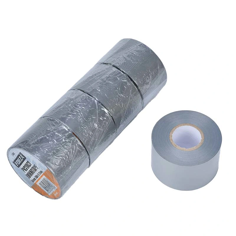 Gas Wrap Wärmekanal PVC Klebstoff Schutz Silber Rohr Umhüllung Band