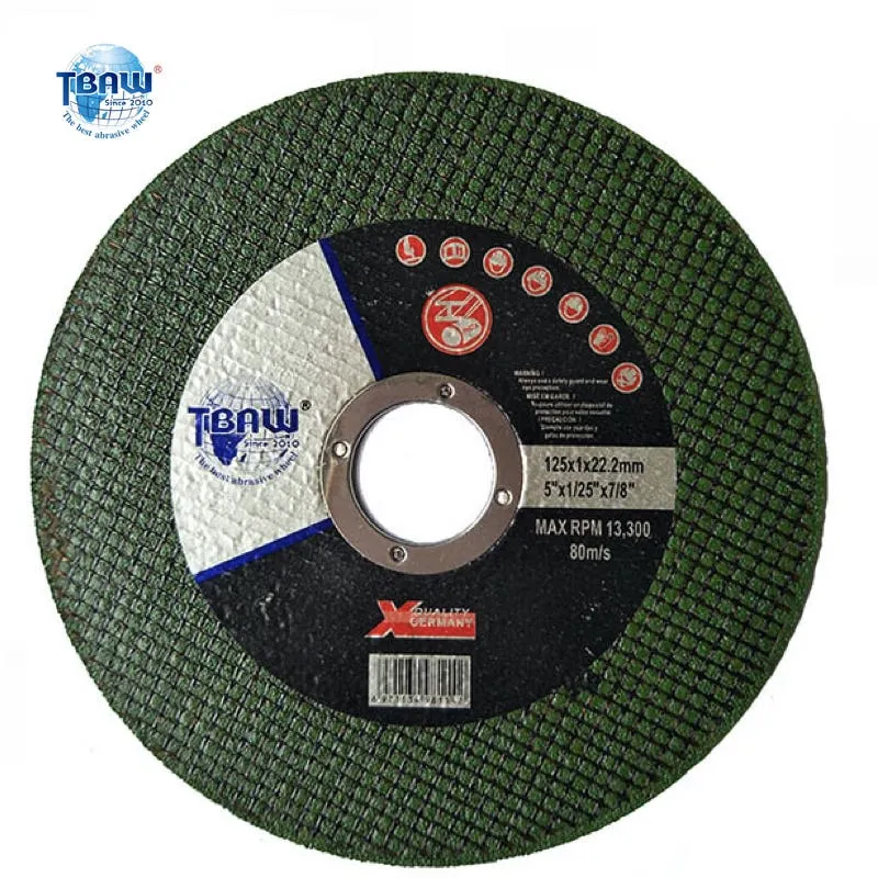 125X1.0X22.2mm Multi-Purpose Abrasive Disc Metal Cut off Wheel 4.5" Cutting Wheel