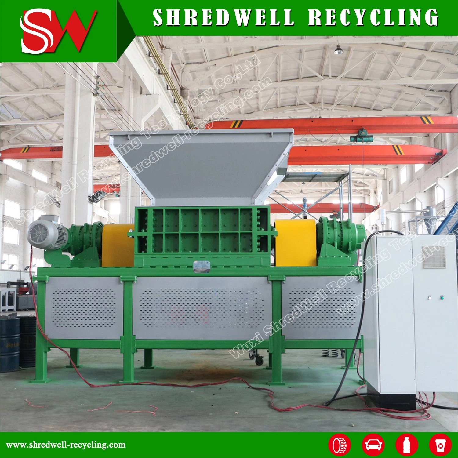 Concasseur en plastique Le plastique Machine Shredder granulation granulateur de recyclage de plastique de la machine