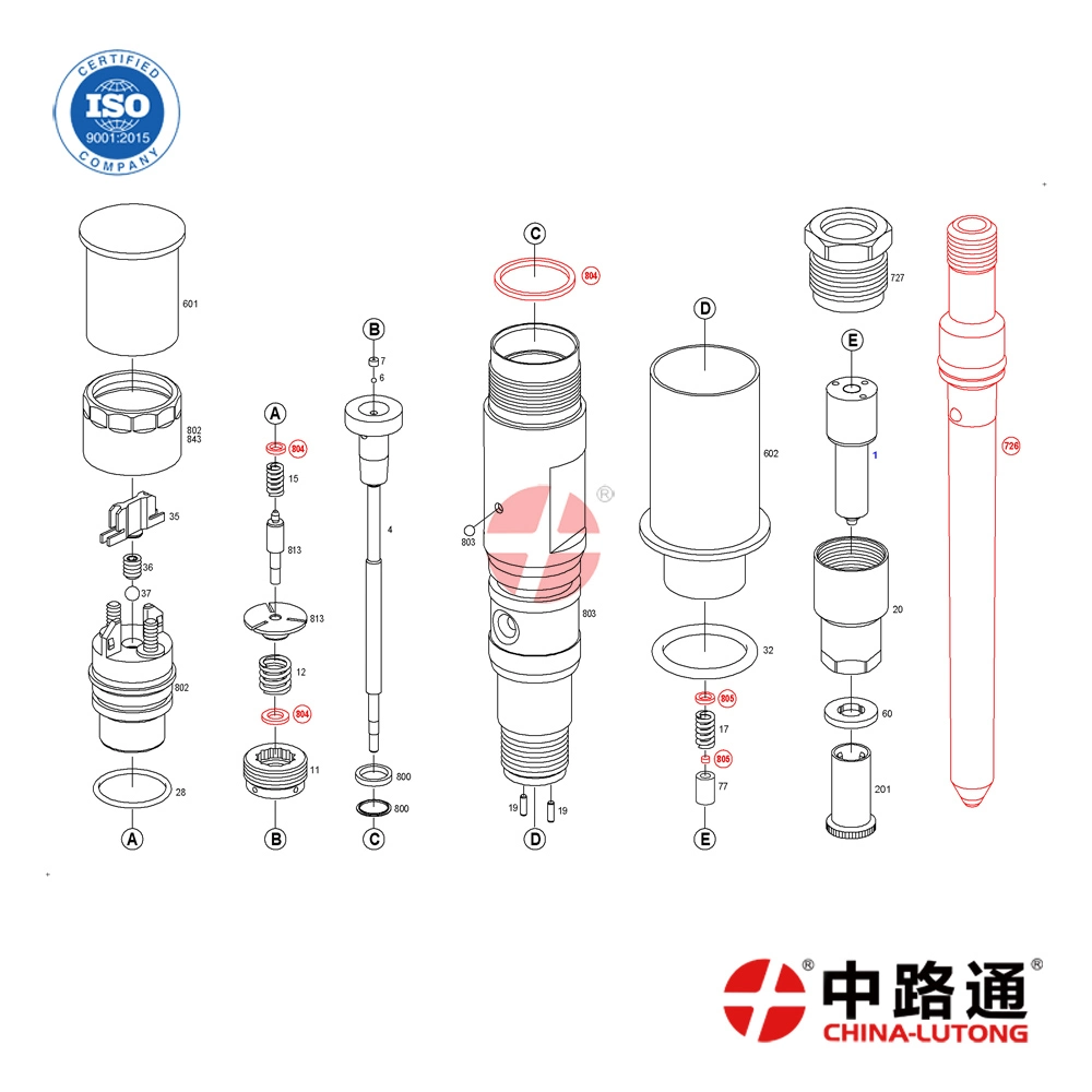 Manufacturers Fuel Injector 0 445 120 217 Fuel Injection Parts for Man Truck