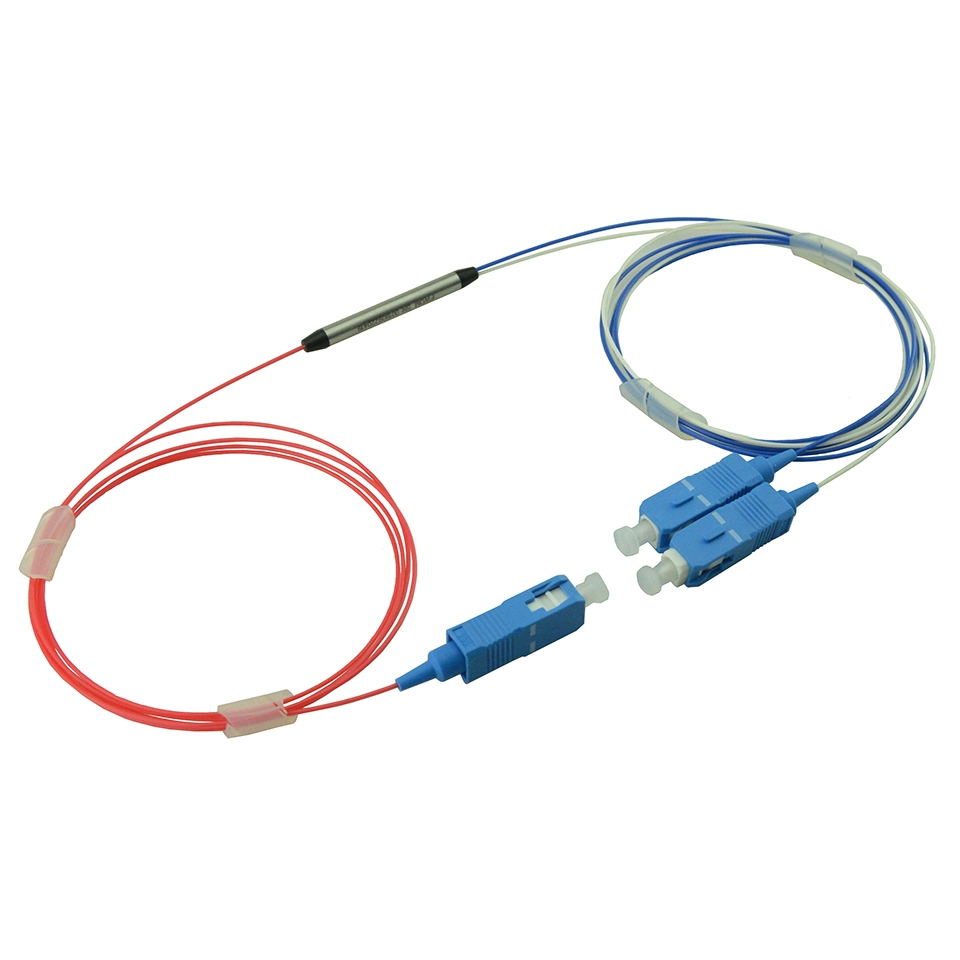 Divisor de filtro de fibra óptica FTTH Fwdm 1310/1490 1550nm/Alto aislamiento/Pon WDM