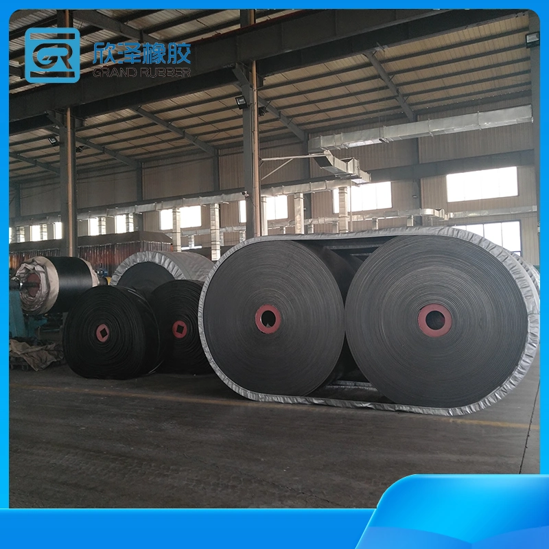 Heavy Oil Resistant Rubber Conveyor Belt Multi Canvas Conveyor Belt, Used for Conveying Oil Immersed Metal