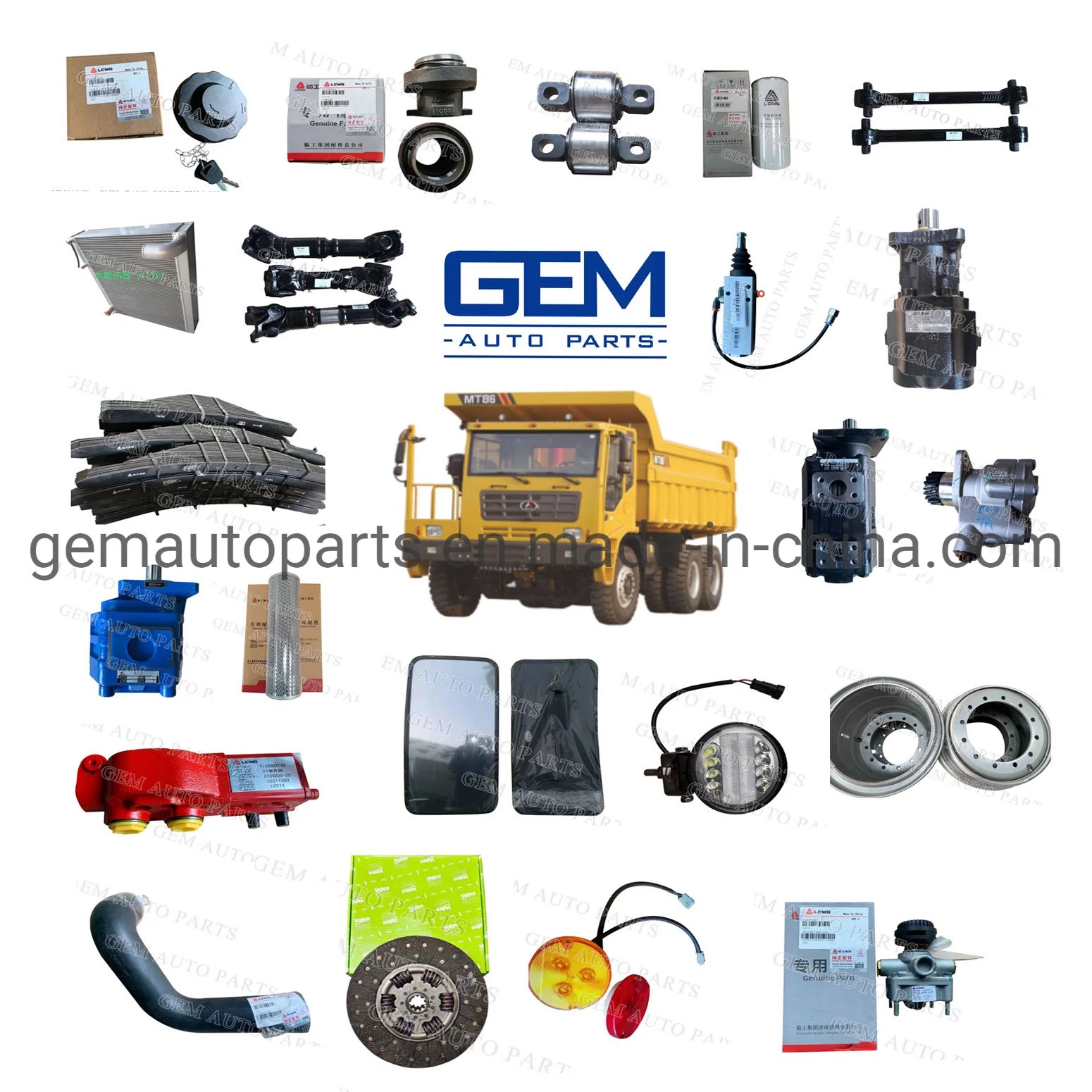 Mining Truck Spare Parts for HOWO Beiben Sinotruk FAW Shacman