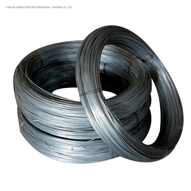 China Shengteng Brand Hot Rolled Galvanized Steel Wire Rod in Coils