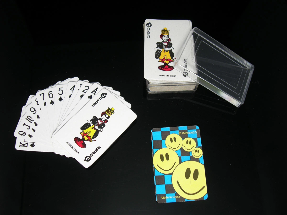 Mini Size Custom Design Promotional Poker Paper Playing Cards