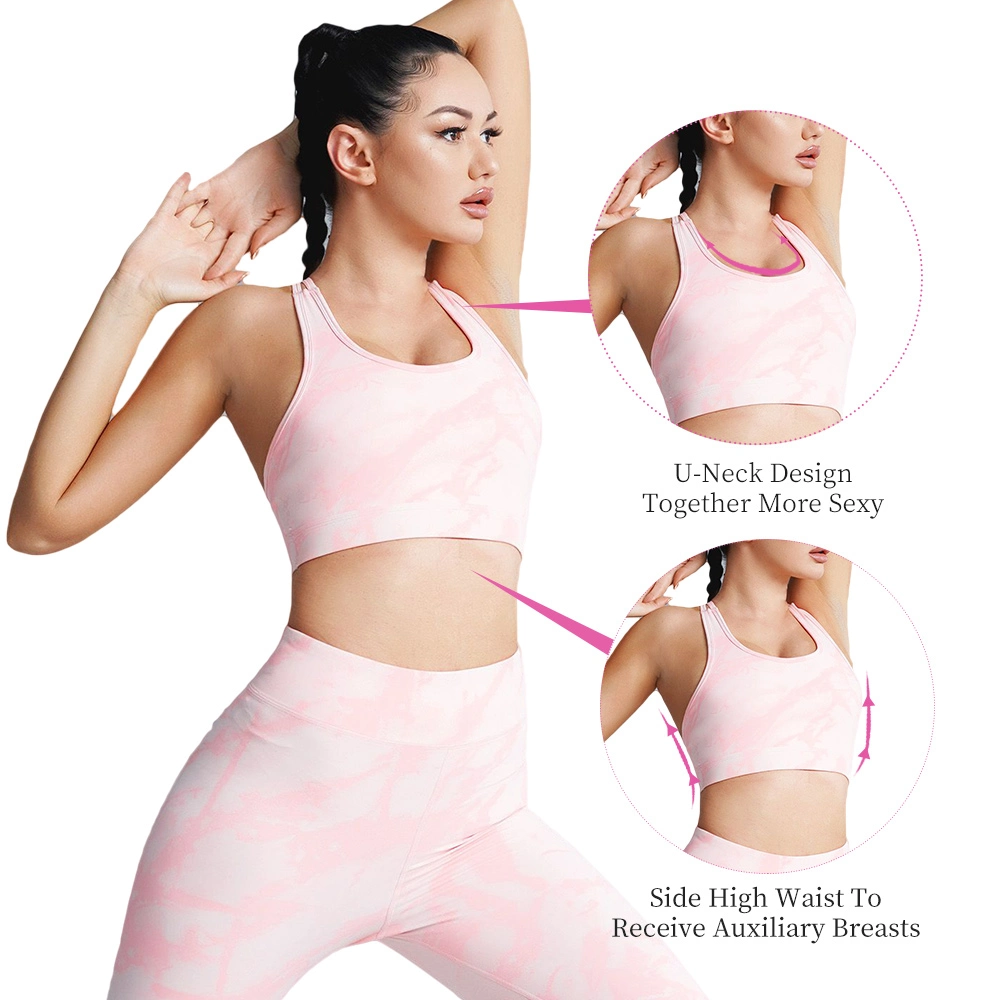 S-Shaper تصميم جديد قابل للتعديل والتهوية المرأة اللياقة البدنية اليوغا حمالة الصدر الرياضية بحجم إضافي