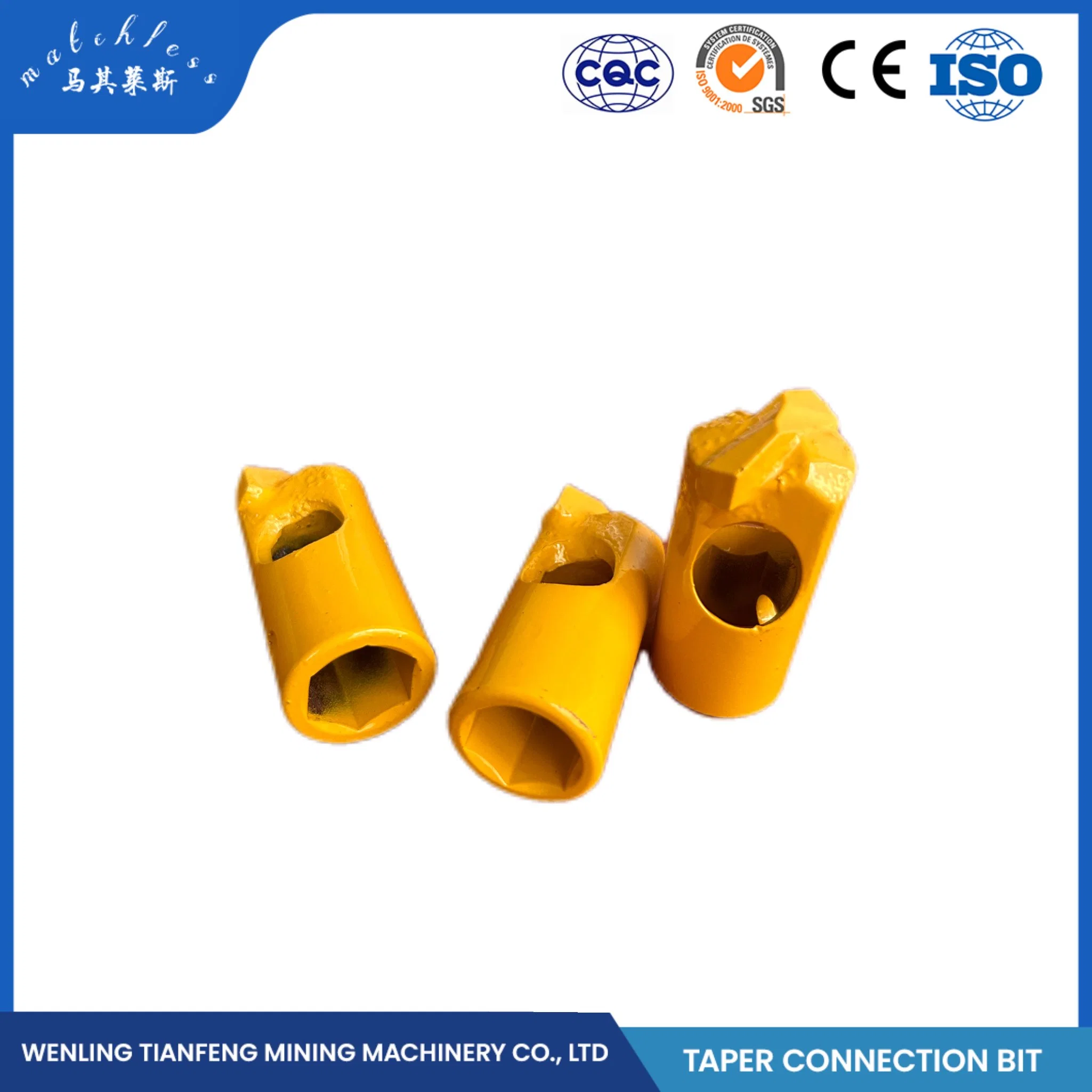 Hexagonal Connection Anchor Support Drill Bit Rock Drilling Tools Easy Powder Discharge Trough Drill Bit