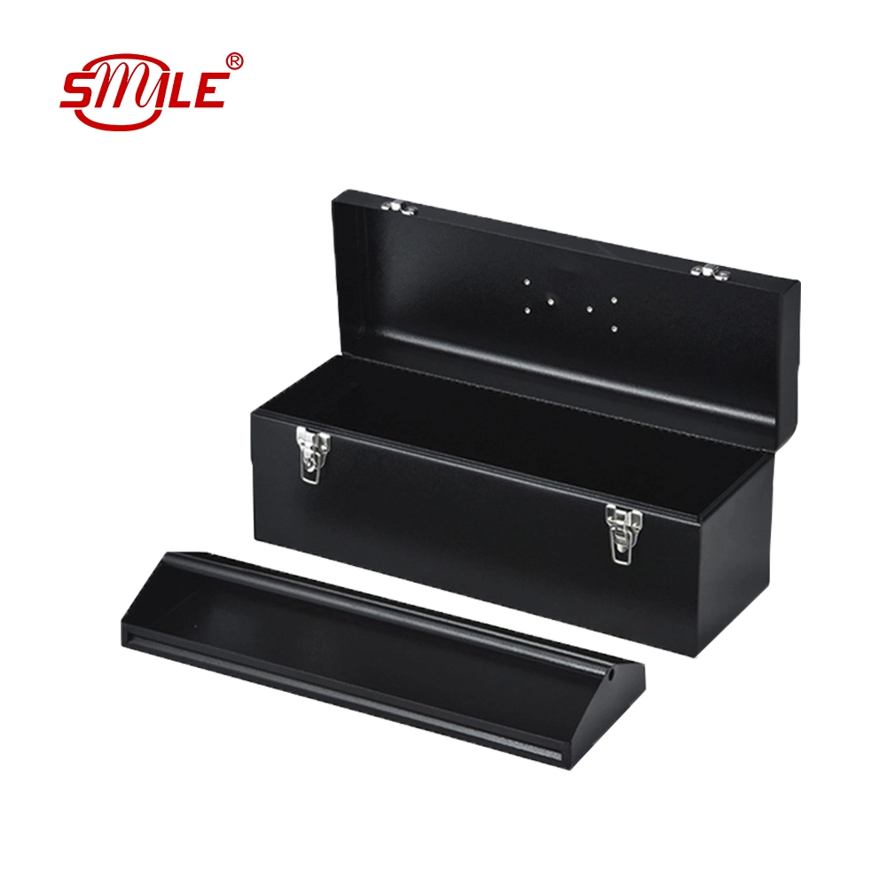 Smile Custom Metal almacenamiento Caja de herramientas con asa