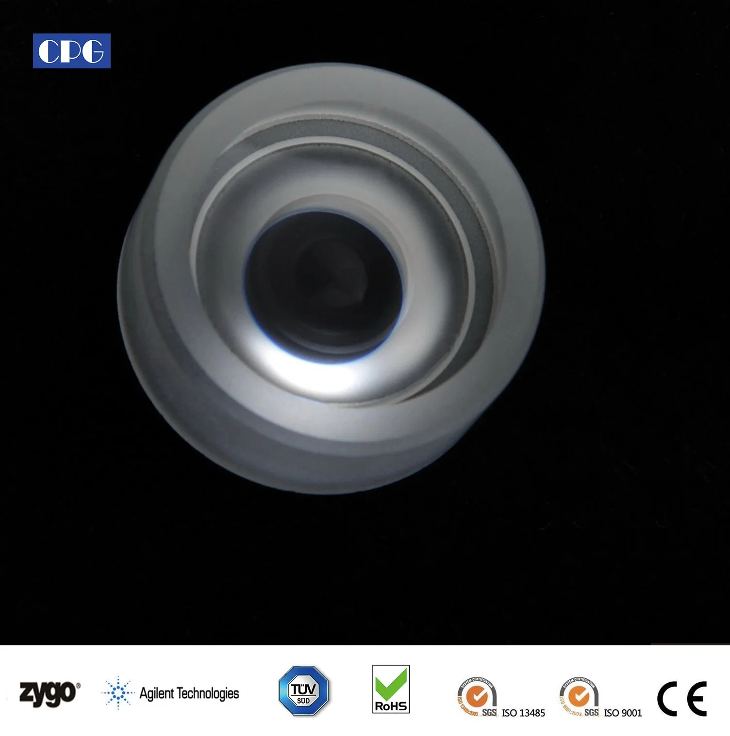 Dia50.8mm AR Coating 700-900nm Coated Fused Silica Optical Biconcave Laser Lens