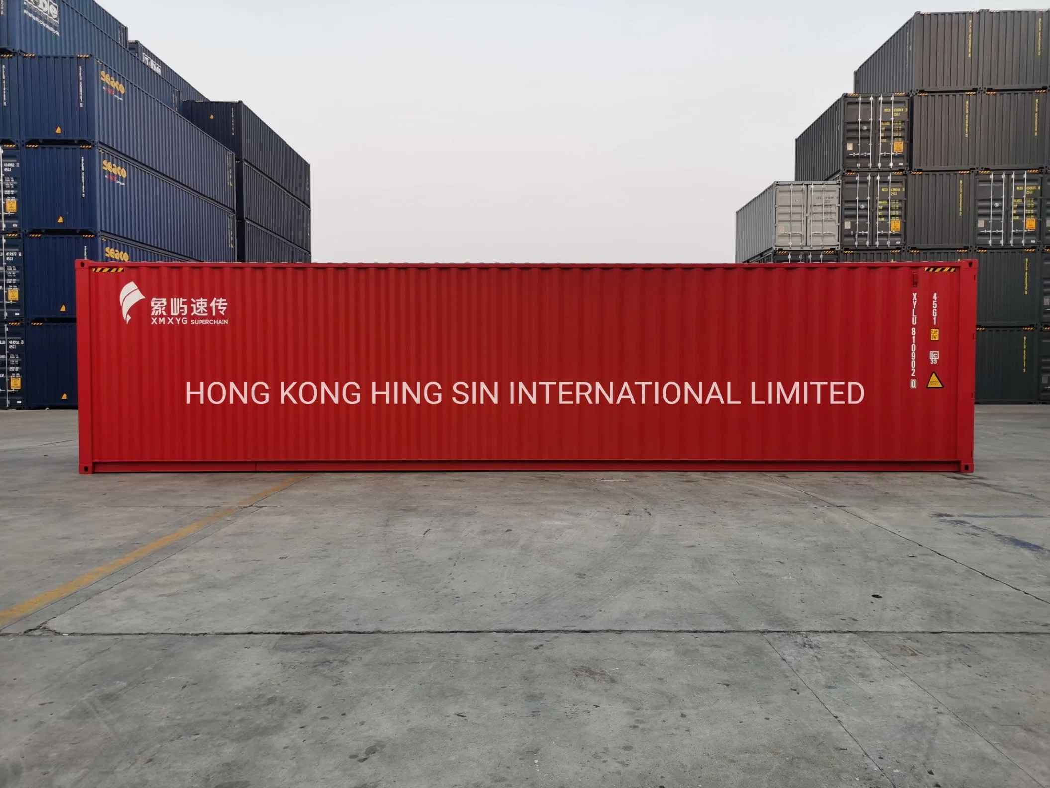 Neue 40ft High Cube ISO Standard Versandcontainer zum Verkauf