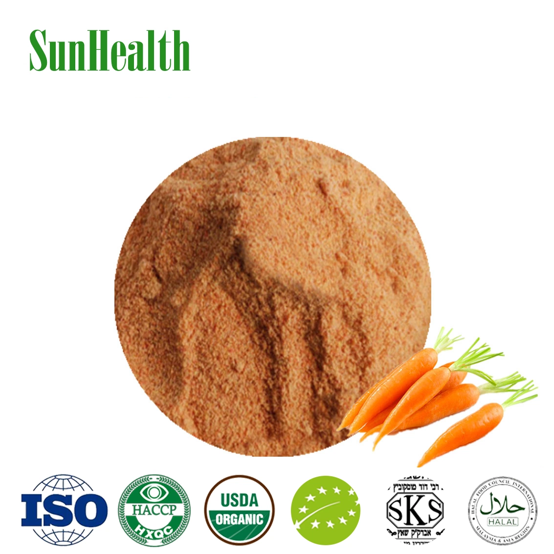 Carrot Powder Fresh Carrot Plant Extract Carrot Vegetable Juice Powder