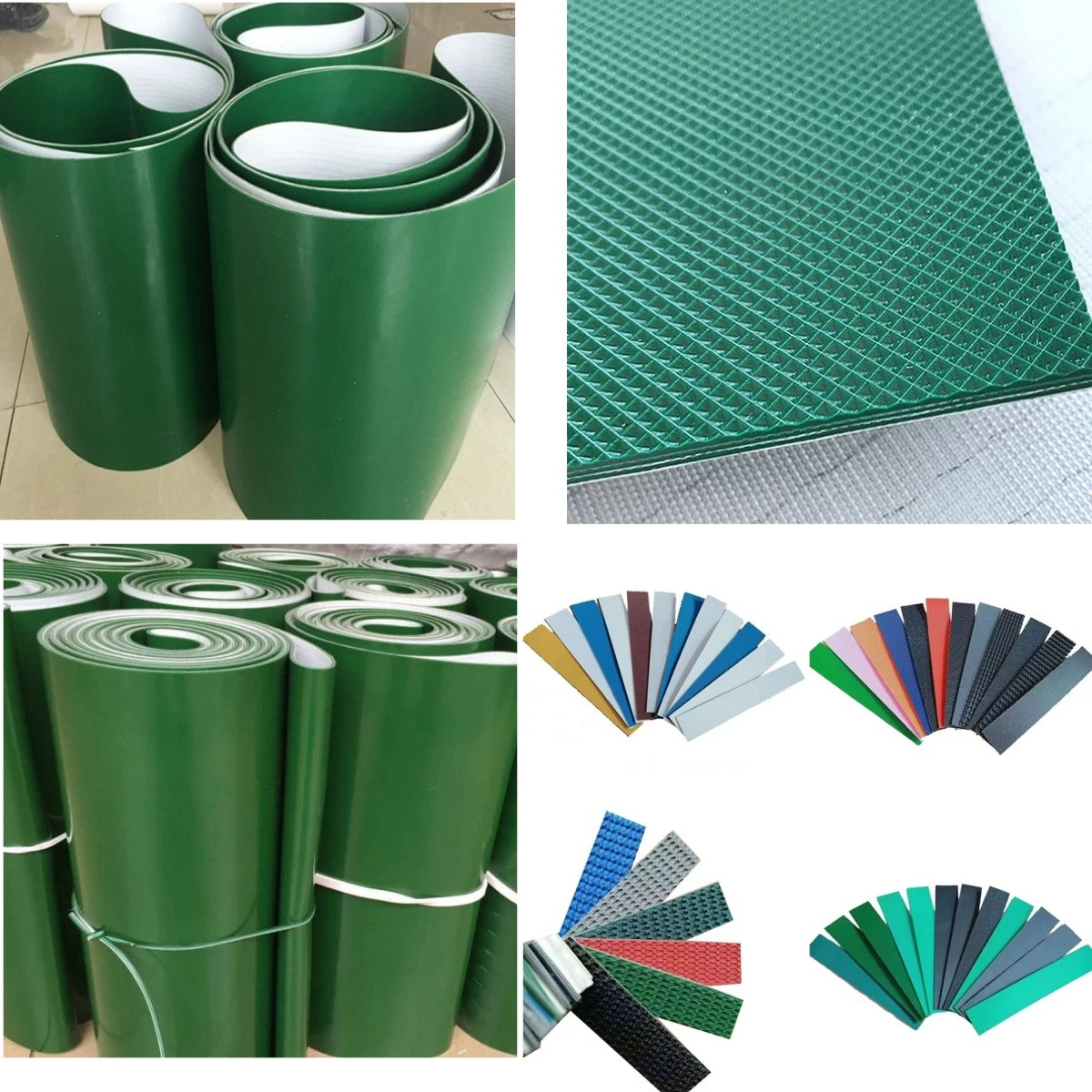 Factory High Abrasion Resistant High Grip PVC/PU Industrial Conveyor/Transmission Belting/Belt