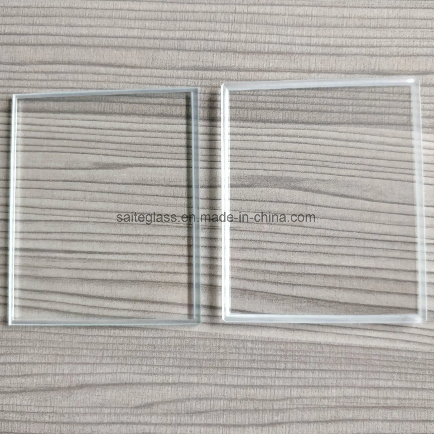 OEM Decorative Tempered Step Glass for LCD LED Lighting Lamp Shade