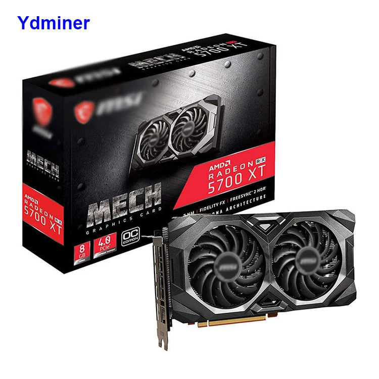 Cheap Price Gaming Graphics Card Rx 5700 8GB etc Mining Card