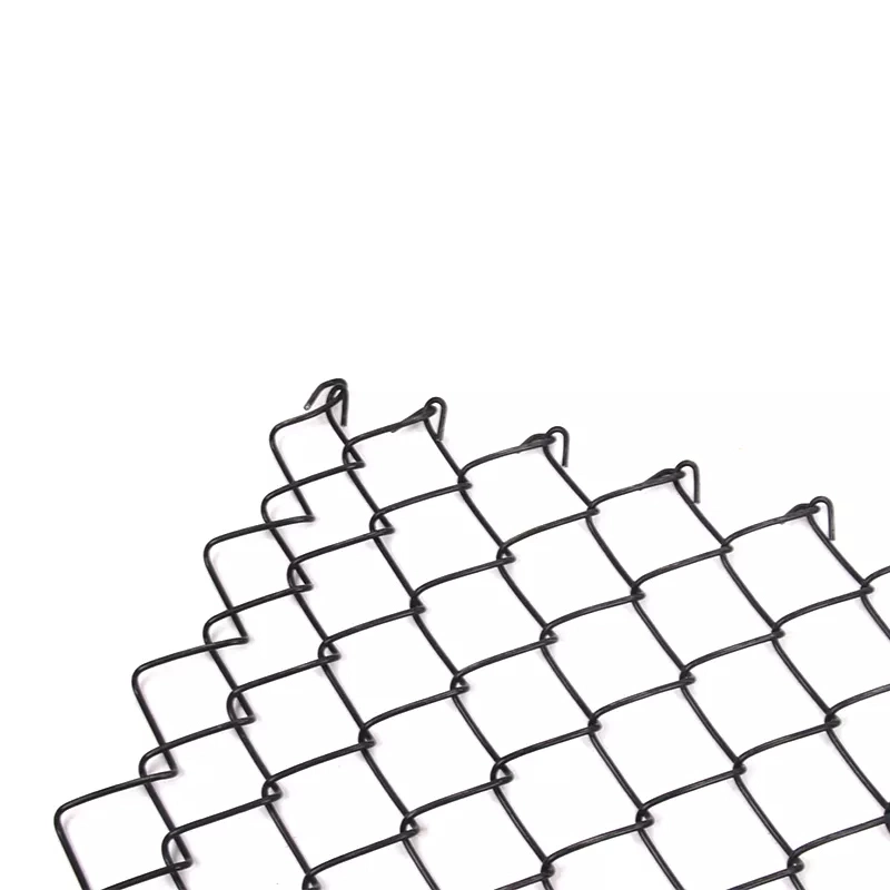 45X45mm Mesh Size Galvanzied Chain Link Fence 5FT Wire Mesh Carbon High quality/High cost performance  Diamond Wire Netting PVC Black Chain Link Fence