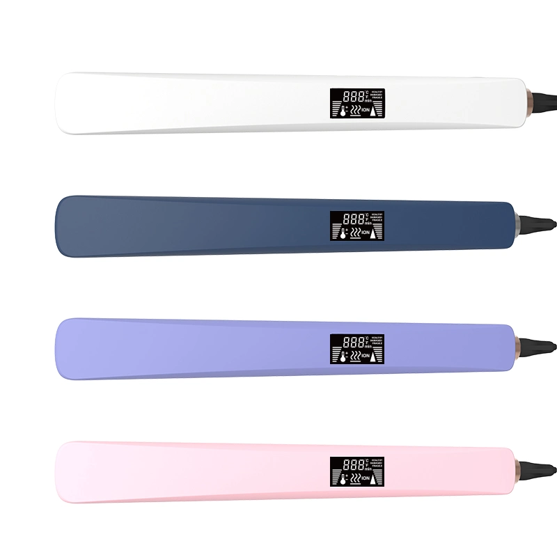 Professional Floating Ceramic Plates Hair Flat Iron Ship From Us Auto-Shut off Funtion LCD Display Hair Straightener