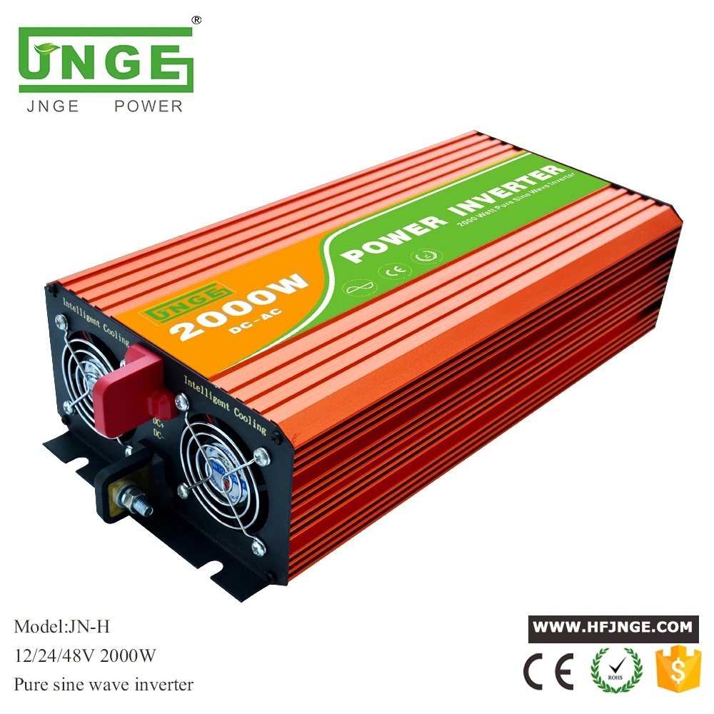 4000W Peak 200W Pure Sine Wave Power Inverter DC 12V to AC 110V 60Hz