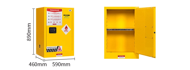 Chemical Resistant Flammable Safety Cabinet Fire Proof Storage Cabinets for Laboratory