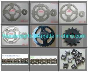 Motorcycle Accessories Sprockets Spare Parts for Jialing Haojue Lifan Dayun Motorcycles