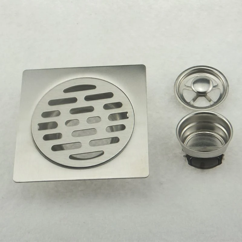 Bathroom Water Floor Drain with Filter 100X100 for Shower Room Kitchen