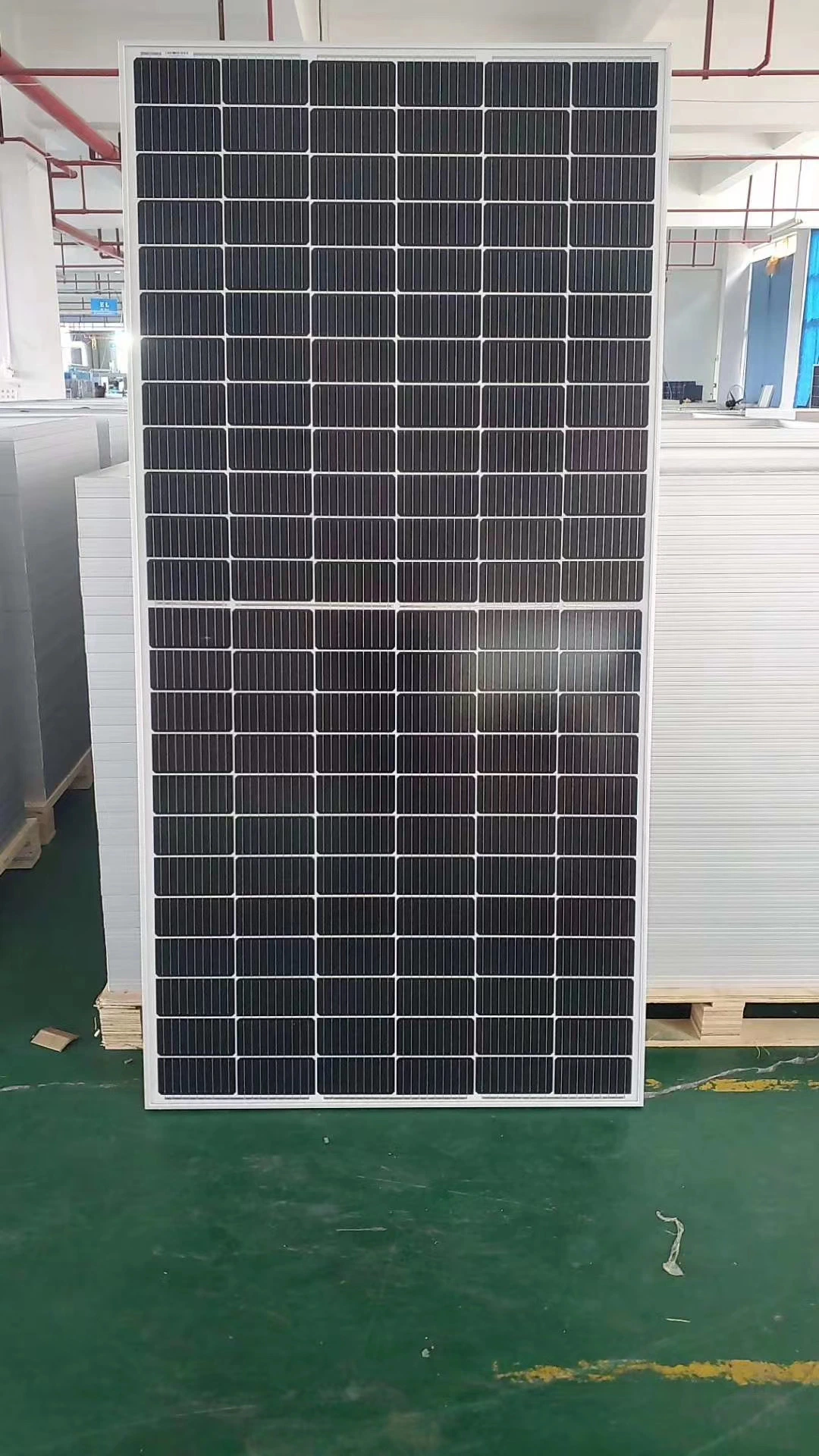 الوحدة النمطية لألواح Longi Solar النمطية 540W Lr5-72hbd Double Glass Biوجهير Solar اللوحة بقدرة 540 واط