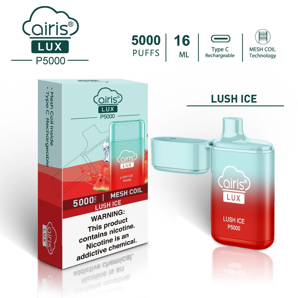 Chine Vente en gros Custom 5000 Puffs Puff Bar Pen Amazon Price E cigarette jus bon marché Hookah mesh Coil jetable Vape électronique Évaporateur