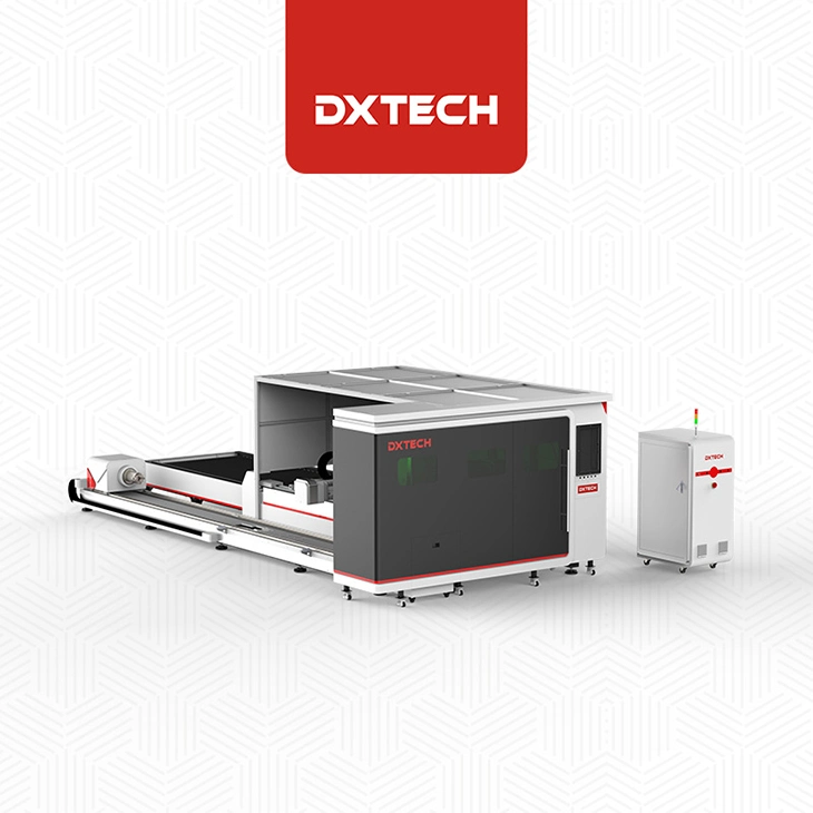 3000W Fiber Laser Cutting Machine for Metal Sheet Pipe Whole Cover